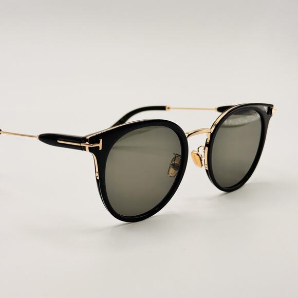 Tom Ford Sunglasses TF1244-K 01A Womens Black Round Frame Gray Lens 54-22-145 main image 11